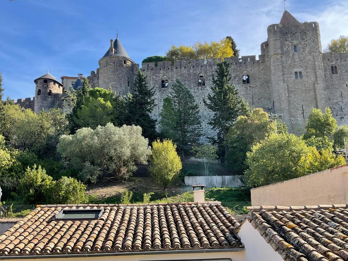 Montez Au Creneau, Face A La Cite Vue Sublime Apartman Carcassone Kültér fotó