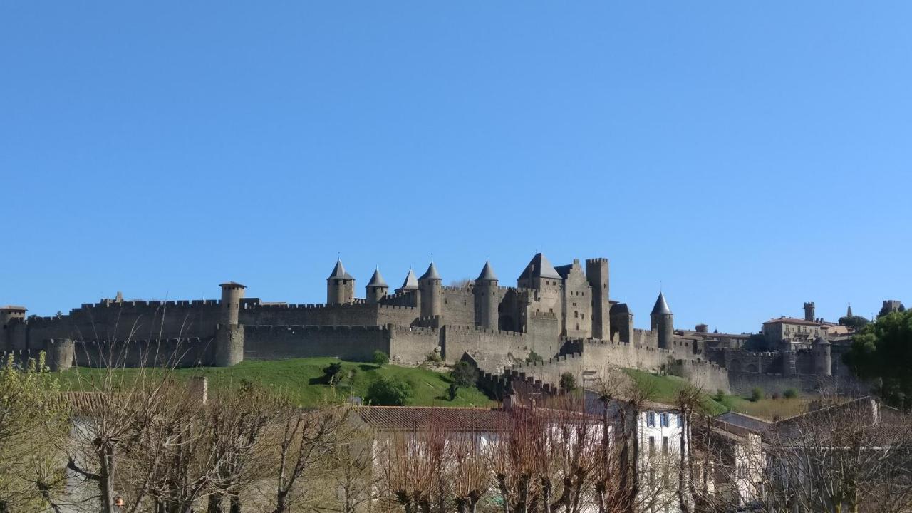 Montez Au Creneau, Face A La Cite Vue Sublime Apartman Carcassone Kültér fotó